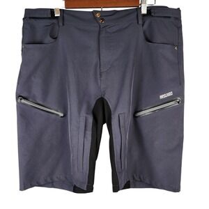 Arsuxeo Mens Mountain‎ Bike Shorts Gray XL MTB Cycling Adjustable Waist